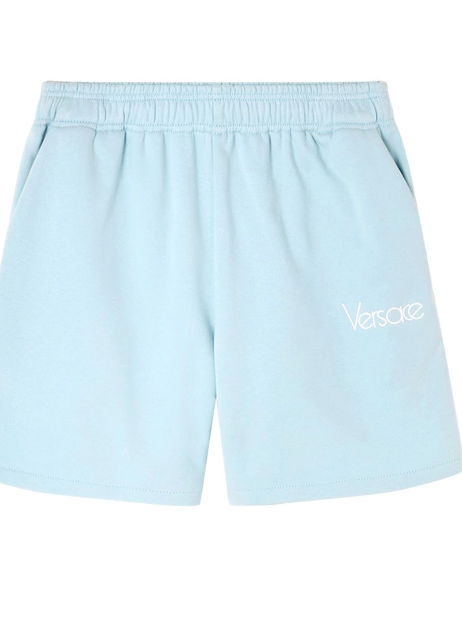 Cheap track embroidered Women Versace 1979 shorts Re-Edition 0817